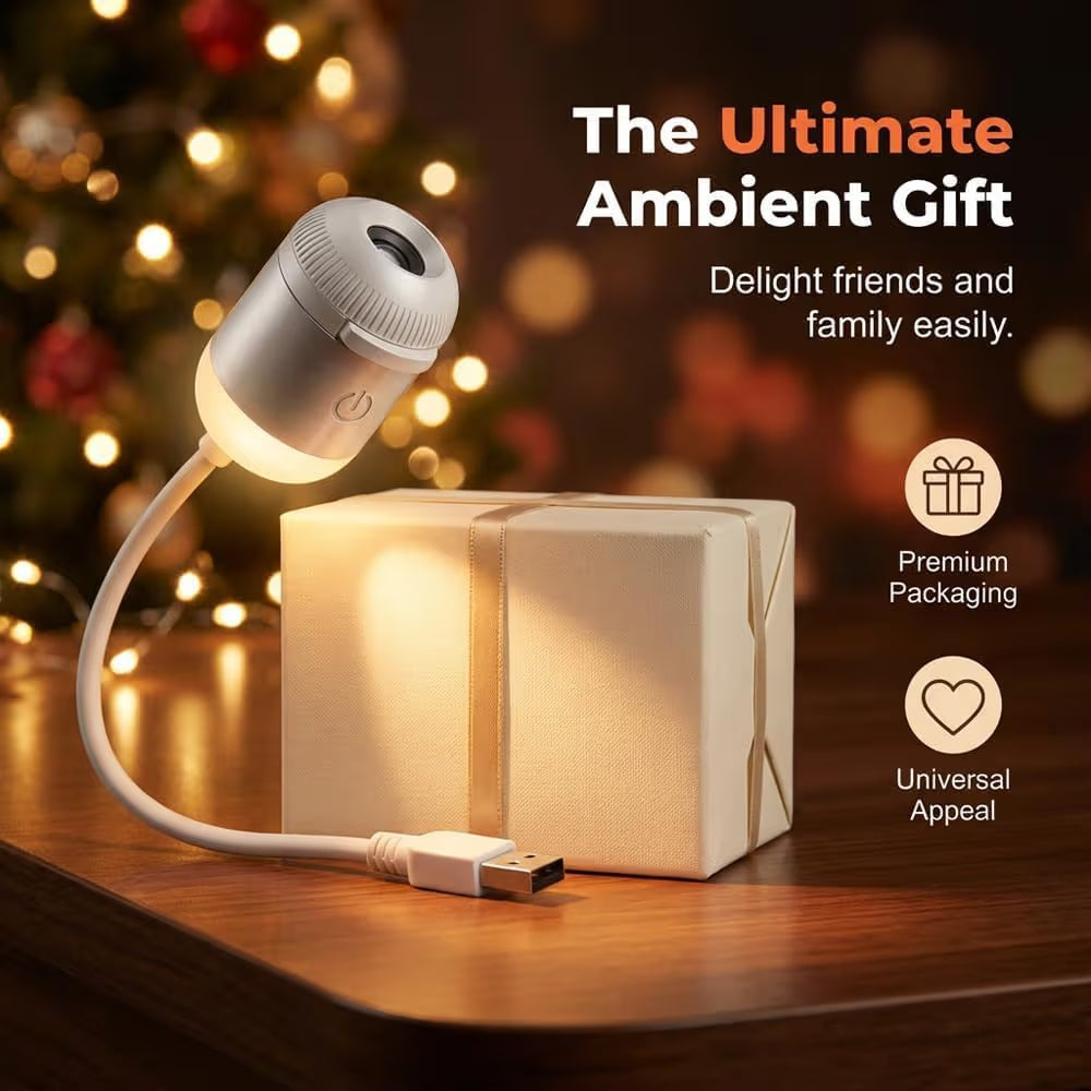 MOON Projector Night Light HD Adjustable Focus , With EXTRA Lenses